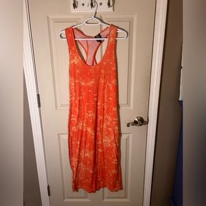 Babeau-Sundress-Size-Large-Orange